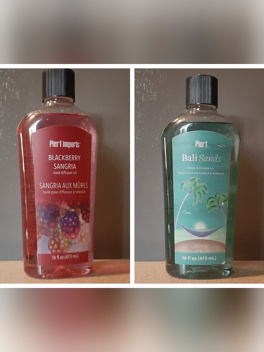 Pier 1 Imports Blackberry Sangria & Bali Sands Reed Diffuser Oil 16 fl oz